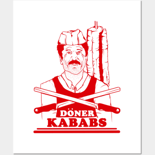 Doner Kabab Posters and Art